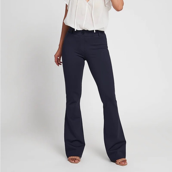 Betabrand Pants - BETABRAND classic bootcut dress pant yoga pant black